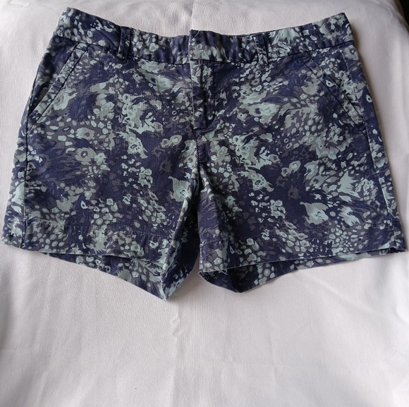 Calvin Klein Jeans Pants - Calvin‎ Klein Jeans Blue and White Bermuda Shorts Sz 10